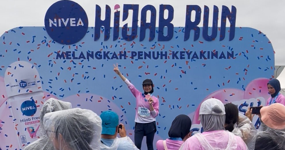 NIVEA Hijab Run 2026 panggung