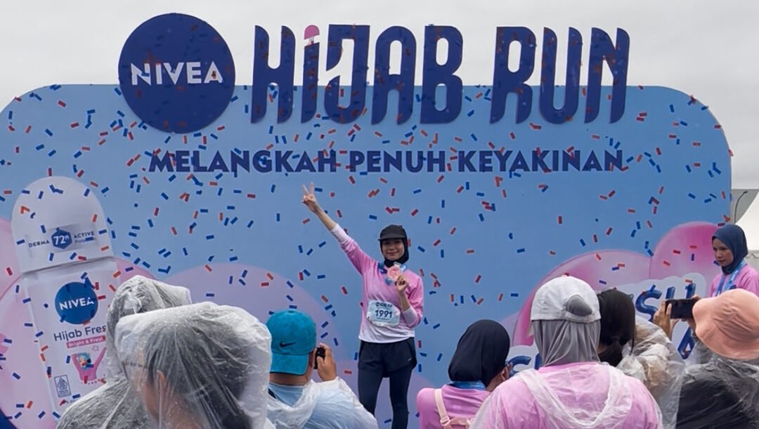 NIVEA Hijab Run 2026 panggung